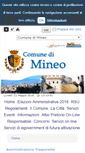 Mobile Screenshot of comune.mineo.ct.it